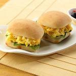 Canadian Sister Schuberts Scrambled Egg Sandwich Appetizer