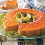 Canadian Spiced Orange Gelatin Salad Dessert