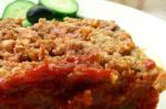 Italian The Meatloaf With the Sauce Appetizer