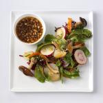 British Shiitake Salad with Sesameginger Vinaigrette Appetizer
