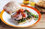 British Barbecued Pork Sandwiches With Tomato Relish Recipe Appetizer