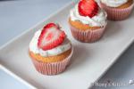 American Strawberry Cupcakes with Love  Roxyands Kitchen Soup