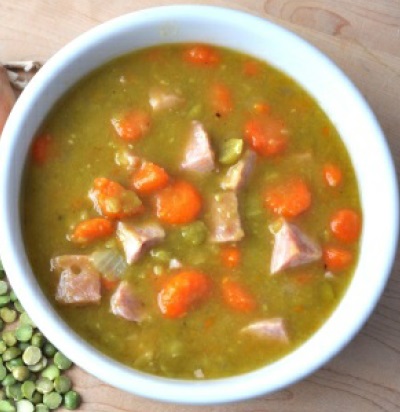 British Split Pea Soup with Ham Soup