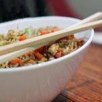 American Healthy Fried Rice Dinner