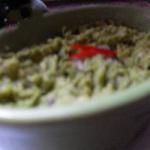 American Guacamole with Lima Appetizer