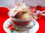 American Pear Gingerbread Pudding Dessert