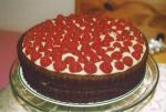 American Chocolate Raspberry Torte With Mocha Cream Filling Dessert