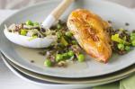 British Braised Peas And Lentils With Roast Chicken Recipe Dinner