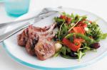 American Lamb Cutlets With Antipasto Salad Recipe Appetizer