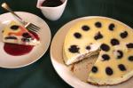 British Plum and Orange Baked Cheesecake Breakfast