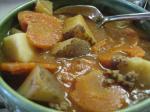 Hearty Hamburger Soup  Crock Pot recipe