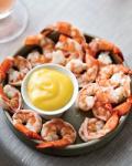 Canadian Boiled Shrimp with Spicy Mayonnaise Dinner