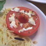 American Broiled Tomatoes With Goat Cheese Dinner