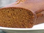 New Zealand Old Fashioned Gingerbread Loaf Dessert