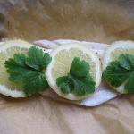 British Foil Bundles of Lemon Sole Appetizer