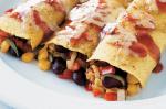 British Sweet Corn And Bean Enchiladas Recipe Appetizer