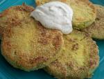 American Fried Green Tomatoes With Creamy Horseradish Sauce Appetizer