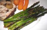 American Grilled Asparagus With Lemon and Garlic Dinner