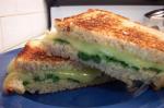 American Spinach and Havarti Sandwiches on Multigrain Bread Appetizer