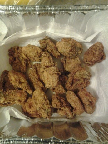 American Southern Fried Oysters Dinner