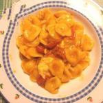 Orecchiette with Cherry Tomatoes and Smoked Scamorza recipe