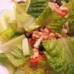 Canadian Salmon Salad and Fresh Pecorino Appetizer