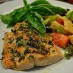 American Mediterranean Salmon Recipe Appetizer