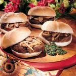 Canadian Venison Tenderloin Sandwiches Dinner