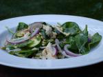 American Zucchini Chicken Salad Dinner