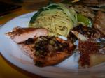 Indian Bbq Plank Salmon Appetizer