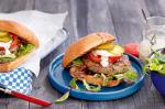 Canadian Briestuffed Beef Burgers Recipe Appetizer