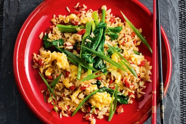 Chinese Goji Berry Fried Rice Recipe Appetizer