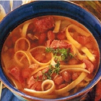 American Pasta And Bean Soup Soup