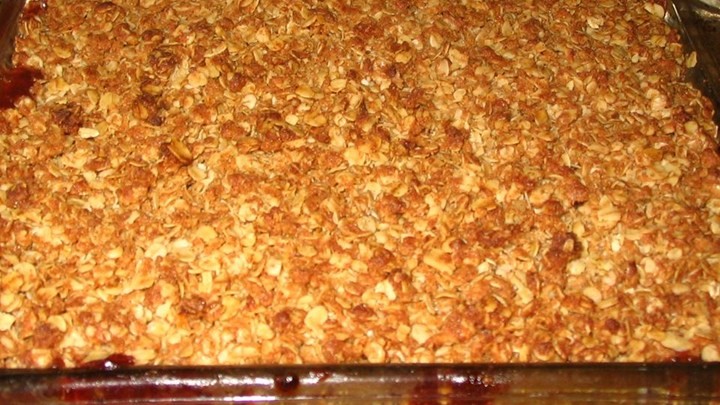 American Apple Cranberry Crisp Recipe Dessert