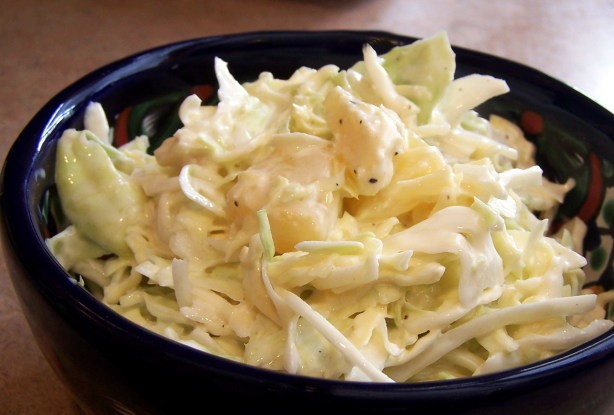 American Lorris Pineapple Coleslaw Appetizer