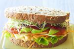 British Summer Salad Sandwich Recipe Appetizer