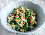 American Easy Pea  Cheese Salad Appetizer