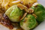 Canadian Brussels Sprouts With Almonds Recipe Appetizer