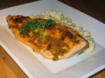American Spice Rubbed Trout With Cauliflower Puree Dinner