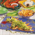 British Taco Dip Dragon Appetizer