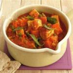 British Sweetpotato Curry with Panir Dessert
