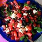 British Simple Greek Salad Appetizer