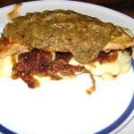 Chicken with Brie and Caramelized Onions Recipe recipe