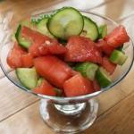 Cucumberwatermelon Salad Recipe recipe
