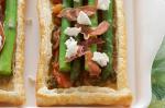 British Asparagus Tarts With Goats Cheese Recipe Appetizer