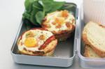 American Egg Leek And Bacon Pies Recipe Appetizer