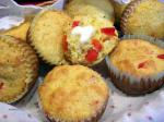 American Corn Muffins with Sweet Red Peppers Dessert