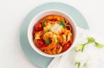 British Prawn Tomato And Basil Pasta Recipe Appetizer