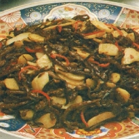 Chinese Shredded Beef with Bamboo Shoots Appetizer
