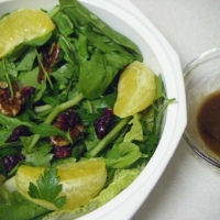 Honey-Pecan and Greens Salad recipe